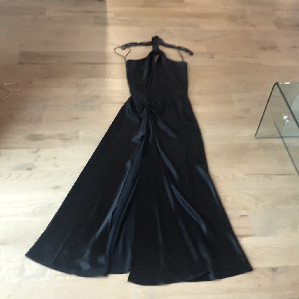 Elegant Satin Evening Gown